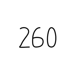 Accumulate 260 points in total