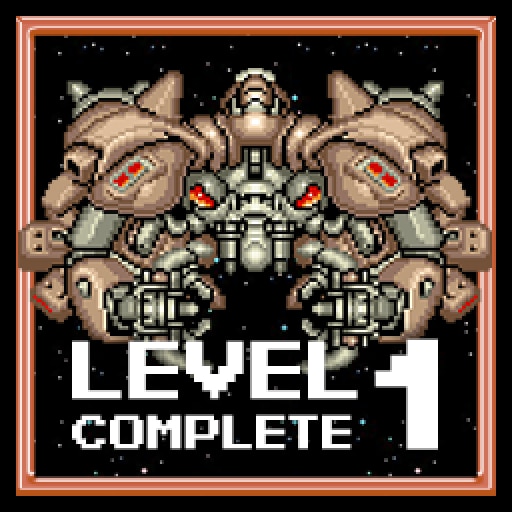 Image Fight (PCE) - Level 1 Complete