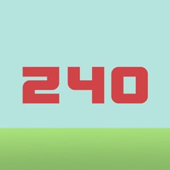 Accumulate 240 points in total