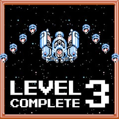 Image Fight (NES) - Level 3 Complete