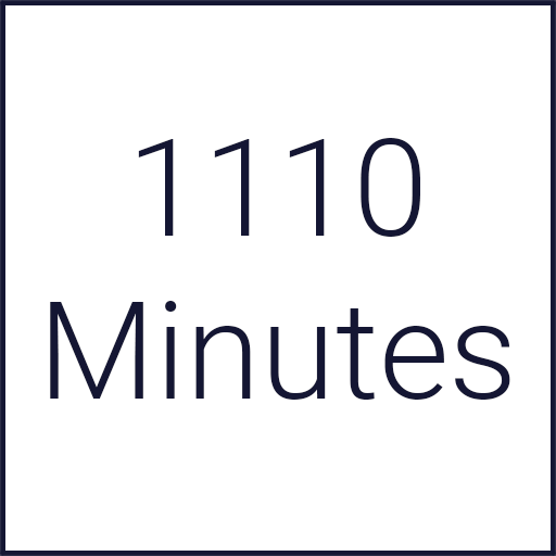 1110 Minutes