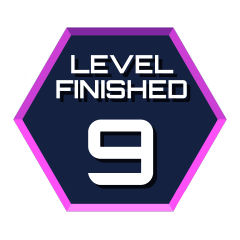 Finished Level 9