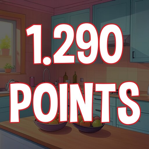 Reach 1.290 points in total