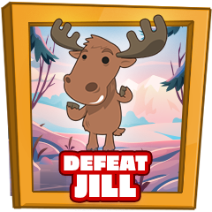 Jill defeated