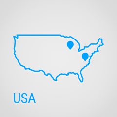 Stars and stripes roads