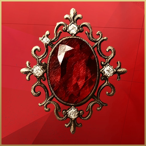 Flame brooch