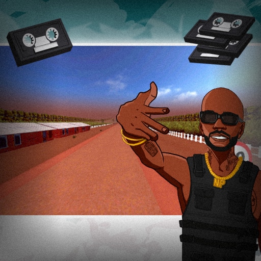 Collect the tapes on the second route