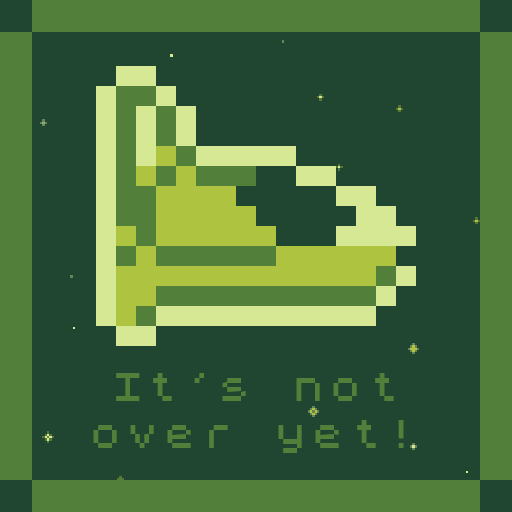 It&rsquo;s not over yet!