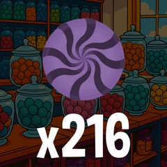 Click on 216 Bonbons