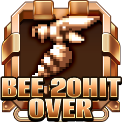 Collect Bees with 20+ Hit Combos!