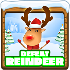 Reindeer defeated