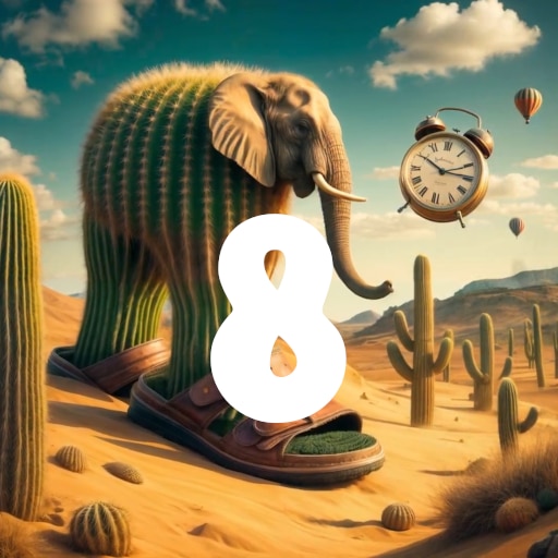 8