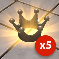 Scored 5 crowns