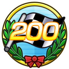 200 Checkered Flags