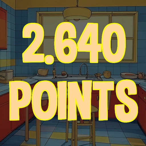 Reach 2.640 points in total