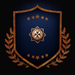 German Cross In Gold