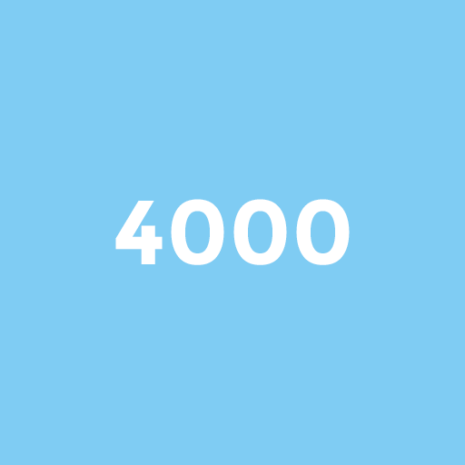 Accumulate 4000 points