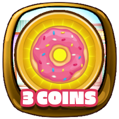 3 coins collected