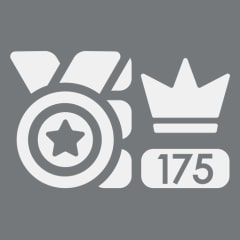 Complete 175 levels.