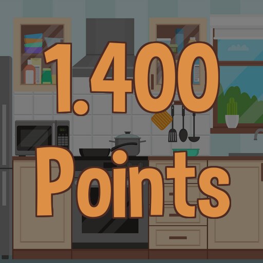 Reach 1.400 points in total