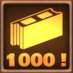 1000 blocks!
