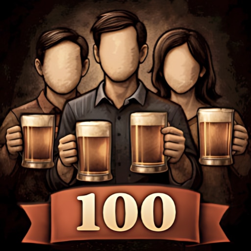 100 customers served