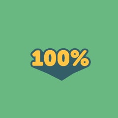 100%